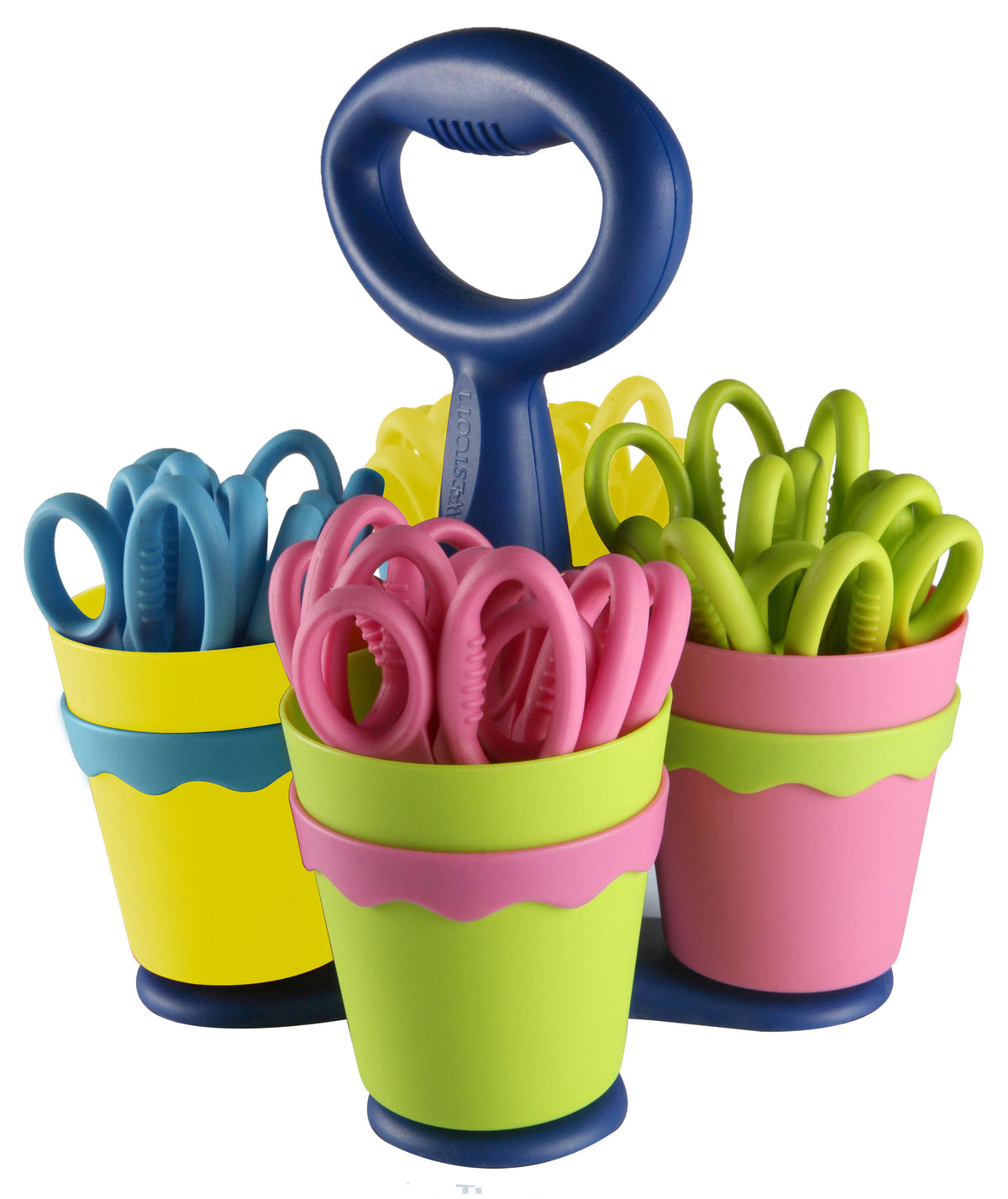 Westcott-Scherenstander-Set-24-Bastelscheren