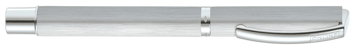 online-Fueller-Tintenroller-Vision-silber-rechts-linkshaender